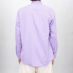 BILL TORNADE Chemise unie coton classique Homme VIOLET Best