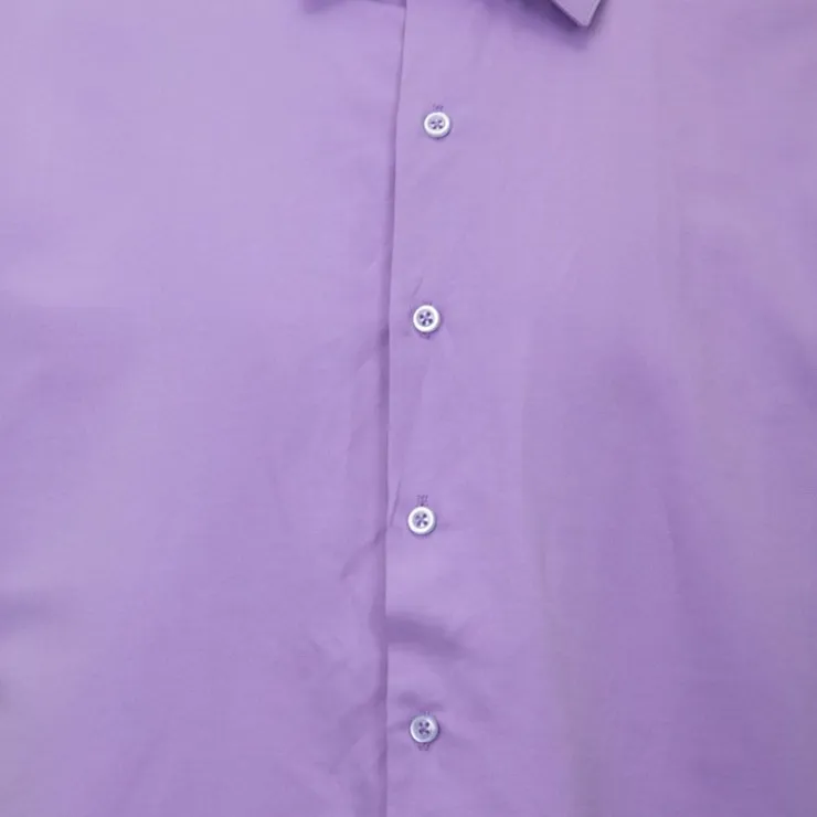 BILL TORNADE Chemise unie mc regular noire bill302 Homme VIOLET Hot