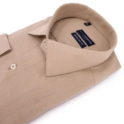 BILL TORNADE Chemise unie regular fit coton aspect lin Homme BLEU CLAIR Hot