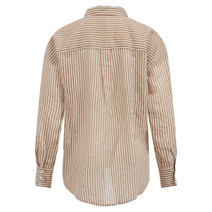 VILA Chemise Viwoke Femme BEIGE Outlet
