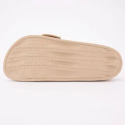 AMERICAN COLLEGE Claquette plastique avec boucle Femme BEIGE New