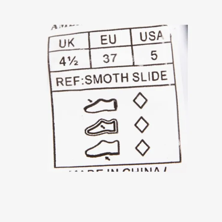 AMERICAN COLLEGE Claquette plastique avec boucle Femme BEIGE New