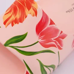 LAURA VITA Claquette semelle épaisse tulipe Femme ORANGE CLAIR Hot