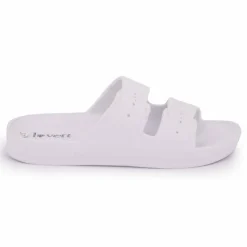 LOVETT Claquette uni caoutchouc Femme BLANC Online