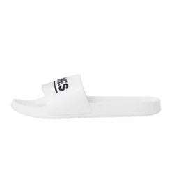 JACK & JONES Claquette/mules uni avec logo Homme BLANC Clearance