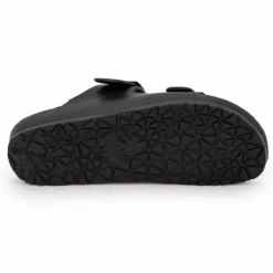 NEW ONE Claquettes double boucle Homme NOIR Sale