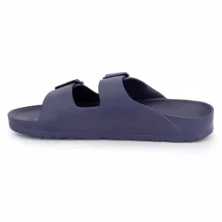 NEW ONE Claquettes double boucle Homme BLEU FONCE New