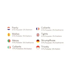 BILL TORNADE Collant thermo taille haute à enfiler Femme GRIS New