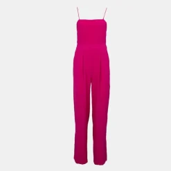 LA PETITE ETOILE Combi-pantalon à nouer fuchsia Lisel dos nu Femme ROSE Sale