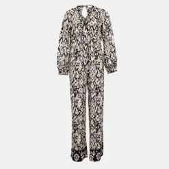 LA PETITE ETOILE Combi-pantalon ikat lyara à motifs Femme BLANC ECRU Best