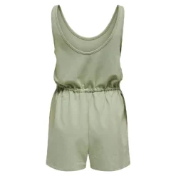 ONLY Combishort sans manches avec perles uni Femme VERT CLAIR New