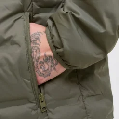 JACK & JONES Coupe-vent texturé Haston avec capuche couleur olive Homme KAKI Online