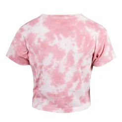 VON DUTCH Crop top tie&dye logo poitrine Femme ROSE Online