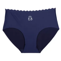 LULU CASTAGNETTE Culotte invisible seconde peau Femme BLEU FONCE Sale