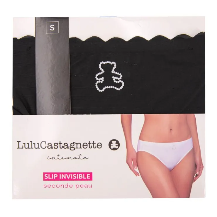 LULU CASTAGNETTE Culotte invisible seconde peau Femme NOIR Sale
