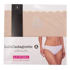 LULU CASTAGNETTE Culotte invisible seconde peau Femme BEIGE Discount