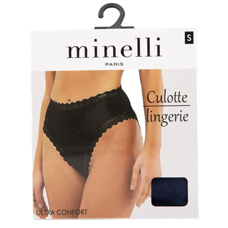 MINELLI Culotte élastique rama sans couture Femme BLEU FONCE New