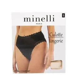 MINELLI Culotte élastique rama sans couture Femme BEIGE New