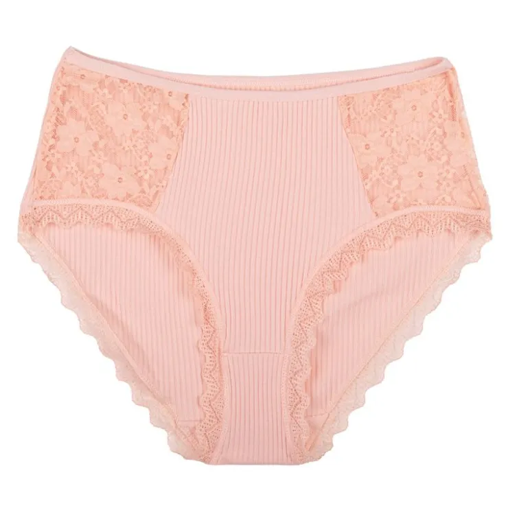 LULU CASTAGNETTE Culotte lingerie dentelle dalinda Femme ROSE CLAIR Discount