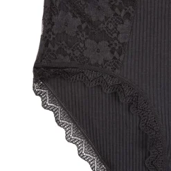 LULU CASTAGNETTE Culotte lingerie dentelle dalinda Femme NOIR Best