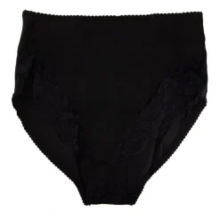 RODIER Culotte Livia taille haute en dentelle Femme NOIR Sale