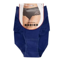 RODIER Culotte Pernelle en dentelle sans couture Femme BLEU