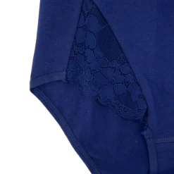 RODIER Culotte Pernelle en dentelle sans couture Femme BLEU