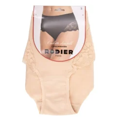 RODIER Culotte Pernelle en dentelle sans couture Femme BEIGE Sale