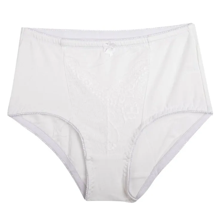 RODIER Culotte taille haute Naomi ultra confort coton biologique Femme BLANC Online