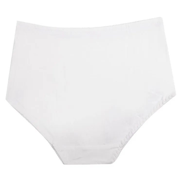 RODIER Culotte taille haute Naomi ultra confort coton biologique Femme BLANC Online