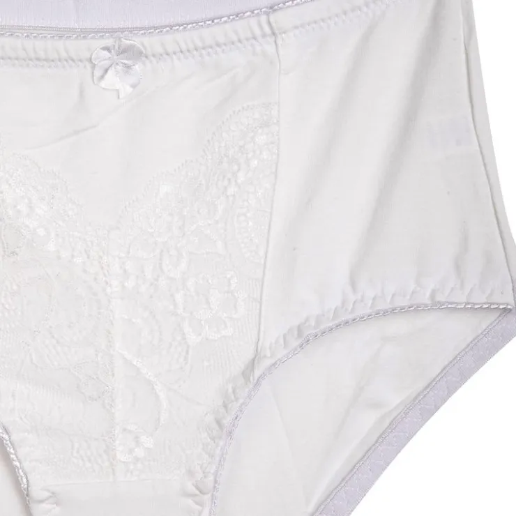 RODIER Culotte taille haute Naomi ultra confort coton biologique Femme BLANC Online