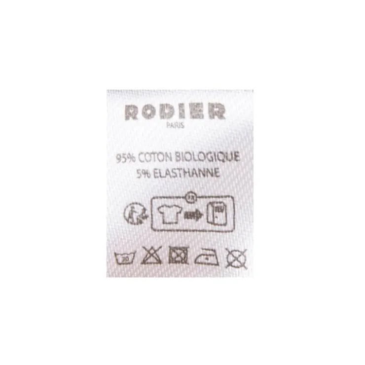 RODIER Culotte taille haute Naomi ultra confort coton biologique Femme BLANC Online