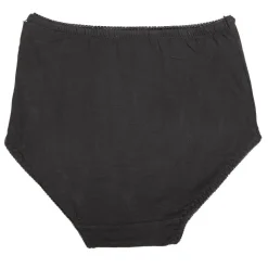 RODIER Culotte taille haute Naomi ultra confort coton biologique Femme NOIR Clearance