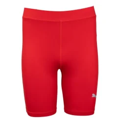 PUMA Cycliste Liga stretch logo argenté Homme ROUGE
