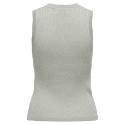 JDY Débardeur bodilla maille fine pailleté Femme VERT CLAIR