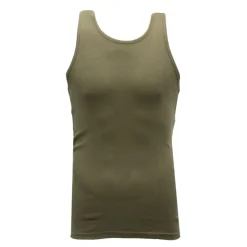 BILL TORNADE Débardeur coton ajusté Homme KAKI New