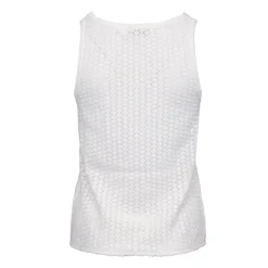 LA PETITE ETOILE Débardeur ivoire à fines bretelles Magalie Femme BLANC Best