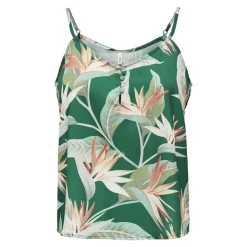 ONLY Débardeur sans manche motif fleurs tropicales Femme VERT Online