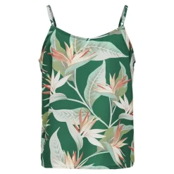 ONLY Débardeur sans manche motif fleurs tropicales Femme VERT Online