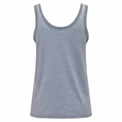 ONLY Débardeur sans manches col rond coupe droite Femme BLEU Discount