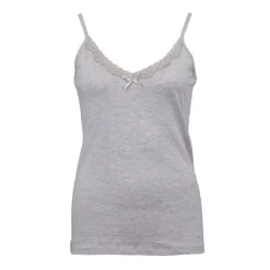 CHANTAL THOMASS Debardeur dentelle lolita Femme GRIS CLAIR Outlet