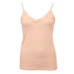 CHANTAL THOMASS Debardeur dentelle lolita Femme MARRON CLAIR Clearance