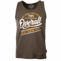 BLAGGIO Debardeur imprime Marco Homme KAKI Clearance