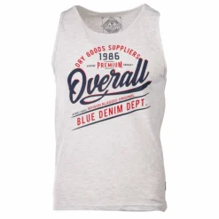 BLAGGIO Debardeur imprime Marco Homme GRIS CLAIR Outlet