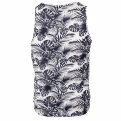 BLAGGIO Debardeur imprime Monro Homme BLEU FONCE