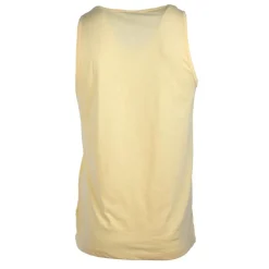 BLAGGIO Debardeur slub uni avec poche malabar Homme JAUNE Discount