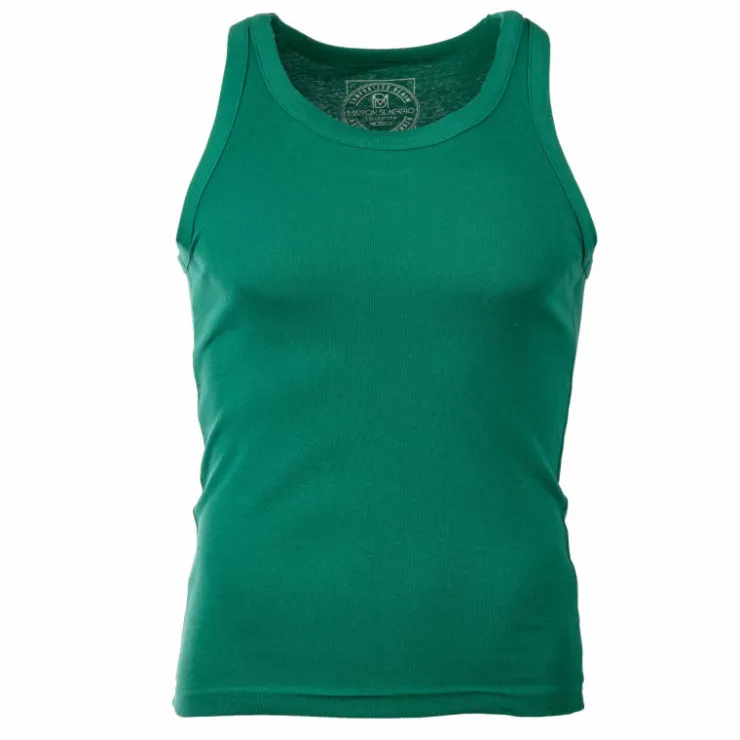 BLAGGIO Debardeur uni docker Homme VERT