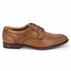 PIERRE CARDIN Derbie en cuir Wilex73 Homme MARRON Outlet