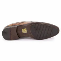 PIERRE CARDIN Derbie en cuir Wilex73 Homme MARRON Outlet