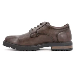 ROMIKA Derbies à lacets effet cuir grainé Homme MARRON FONCE Best